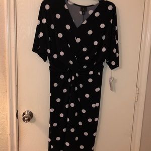 Beautiful black and white dress